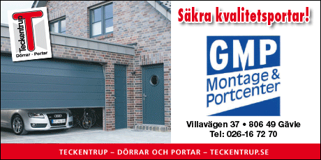 GMP Gävle Montage & Portcenter 15.12.2010 - 31.05.2012