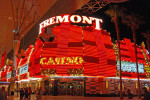 Klassiskt kasino p&aring; Fremont Street.