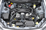 Motorn i BRZ &auml;r en helt nyutvecklad direktinsprutad 2-liters Subaru Boxermotor med fyra cylindrar som l&auml;mnar 200 hk och 205 Nm. Subaru BRZ erbjuds med s&aring;v&auml;l manuell som automatisk v&auml;xell&aring;da. Tillsammans med differentialbroms i bakaxeln och direkt st