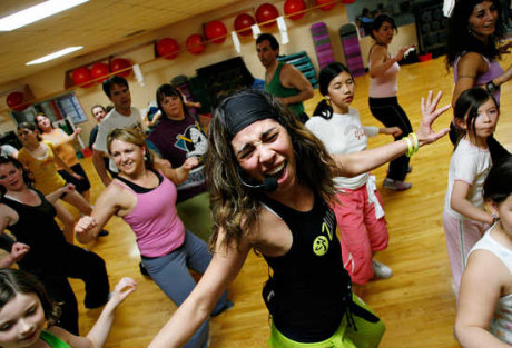 Zumba ist&auml;llet f&ouml;r l&ouml;pning