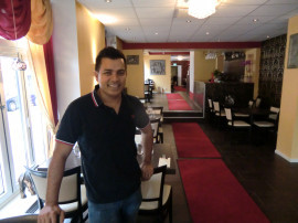 Mizanur Rahman och restaurangen