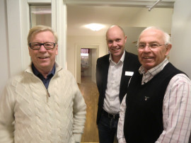 Kenneth Lewin, Jonas Östblom och Lars Tobé visar tvårummare