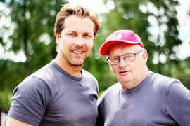 Matte och Willy är kända profiler från TV-programmet Bygglov