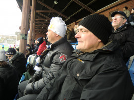 Olof Mattsson och Tomas Moström tyckte att spelet värmde