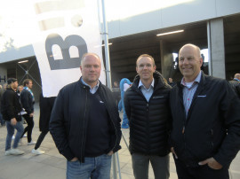 Mats Björklund, Nils Sjöberg (VW) och Öhman