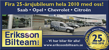 Eriksson 25 &aring;r