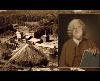 Träffa historiska geniet Emanuel Swedenborg i Axmar bruk